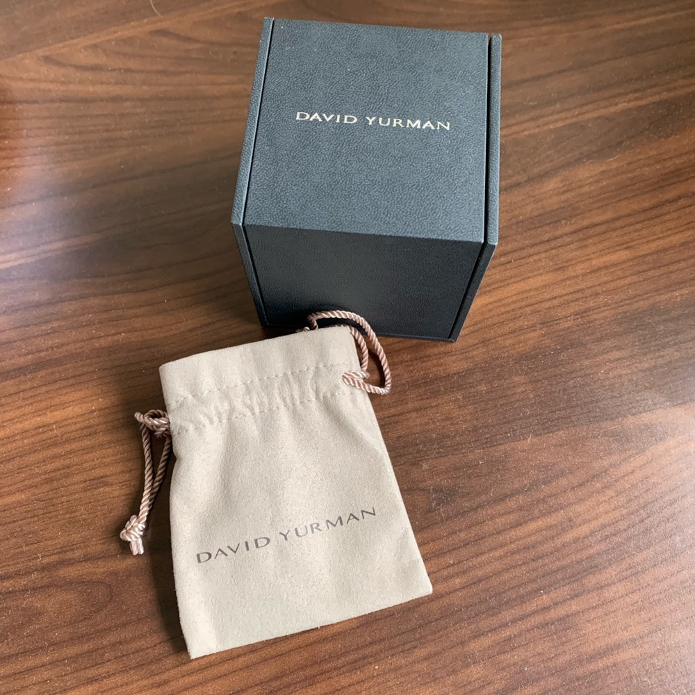 David Yurman Ring Box with Dust Bag